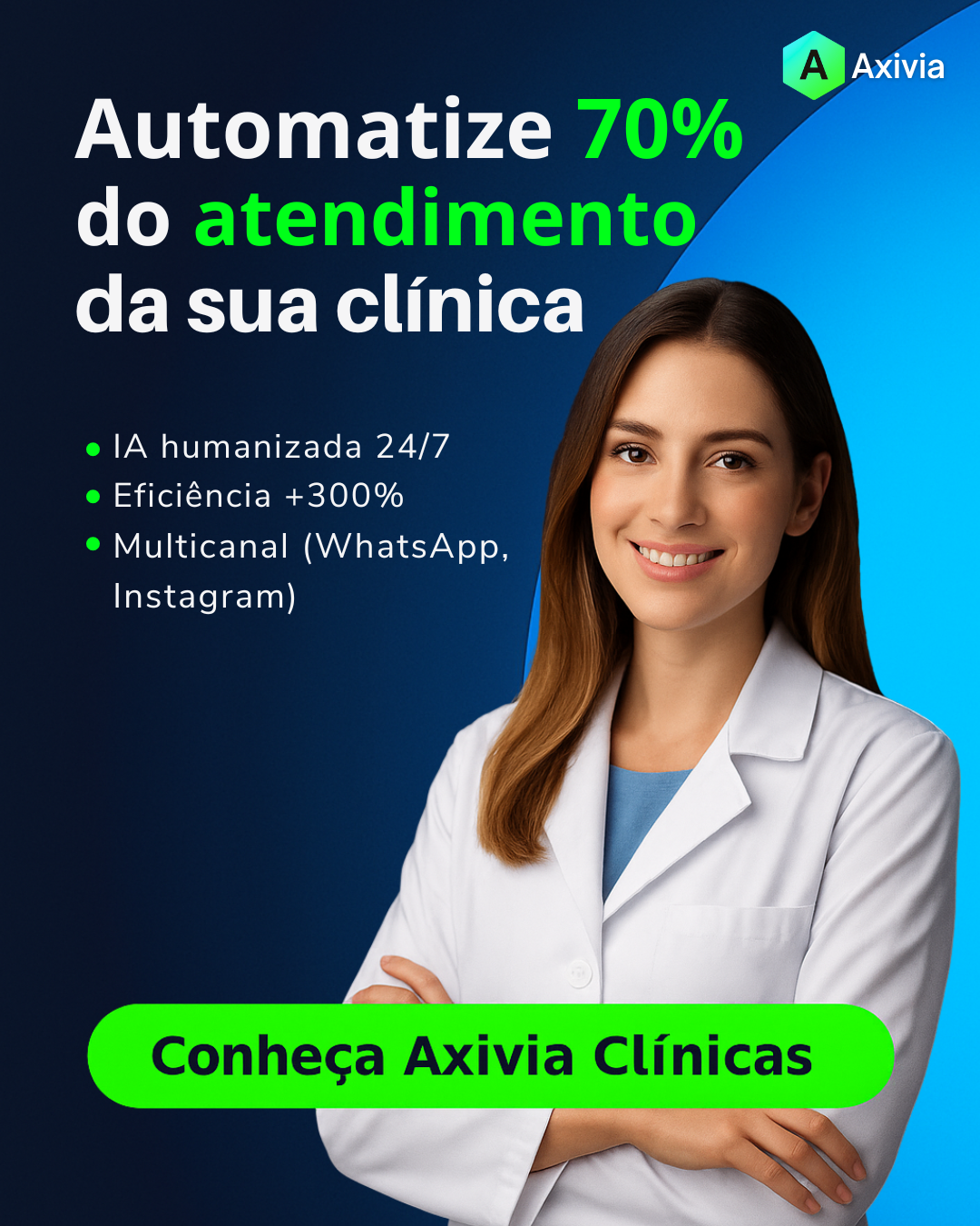 axivia-ai-solutions-clinicas-consultorios-automatize-70-porcento-atendimento-clinico